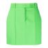 Tailored A-line green mini Skirt