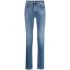 Jeans slim blu con vita media