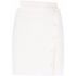 Cut-out detail white Skirt