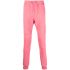 Pantalone jogging rosa con stampa
