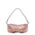 Pink iridescent Mini Amira shoulder Bag