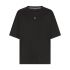 Black applique T-shirt