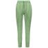 Green jersey Joggers with jacquard planes pattern