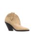 Pointed beige ankle Boots