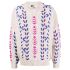 White Zolan cable knit Jumper