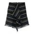 Black striped Jiloa mini Skirt