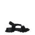 Black flatform Sandals