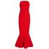 Red Amara midi Dress