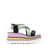 Sneakelyse multicolored platform Sandals