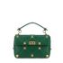 Roman Stud green Handbag