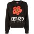 Black crewneck sweater Boke Flower