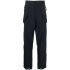 Black Cargo System Trousers