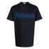 Navy blue T-shirt with print