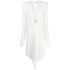 Short white asymmetrical dress