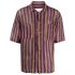 Multicoloured striped shirt
Knitted design