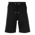 Black drawstring shorts
