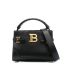B-Buzz black tote bag with gold logo