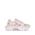 B-East low trainers in pink leather