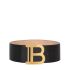 B logo buckle belt