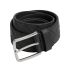 Black braided pattern belt