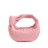 Braided pink mini Jodie bag