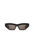 Black cat-eye sunglasses