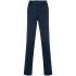 Blue tailored chino trousers with medium waist