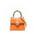 Jeanne mini orange handbag