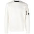 White crewneck sweatshirt