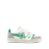 Sneakers EJ Planet scamosciate bianche con logo verde