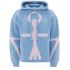 Light blue knitted Anchor Logo hoodie