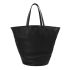 Osa Circle medium black shopping bag