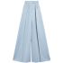 Light blue tailored trousers with pleats