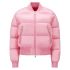 Merlat pink down padded bomber jacket