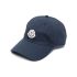 Blue baseball cap with applique