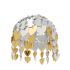 Sparkle gold and silver headdress with hearts