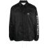 Black bomber jacket with application
