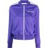 Purple sports jacket with zip