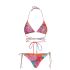 Miami printed bikini set