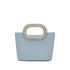 Light blue Anita bag with crystal handle