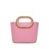 Pink Anita bag with crystal handle