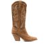 70mm Western-style suede leather boots