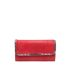 Continental Falabella red wallet with silver chain