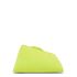 Oversized clutch "8:30 PM" Fluo Yellow