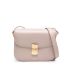 Pink small Grace leather shoulder bag