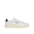 Medalist low black and white leather sneakers