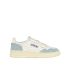 Low Medalist sneakers white and light blue suede