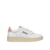 Medalist low white and pink leather sneakers