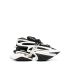 Black and white Unicorn chunky sneakers