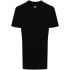 Black T-shirt with inserts